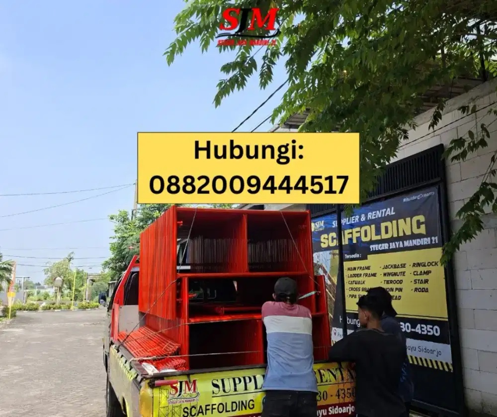 Jual Scaffolding Kapolding Murah T170 T190 T90 dan aksesoris lengkap