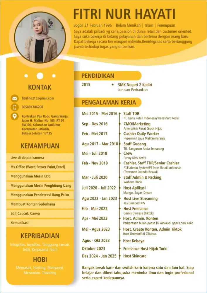 Mencari lowongan kerja