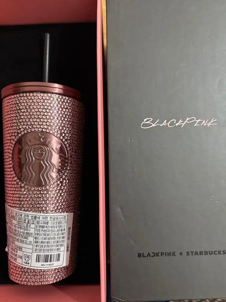 Tumbler Murah Sbux + BlackPink