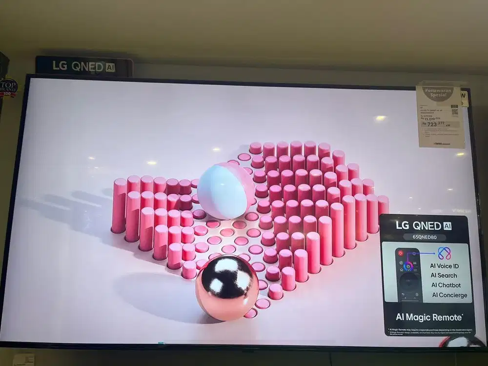 CICILAN TV LG 4K 65 INCH