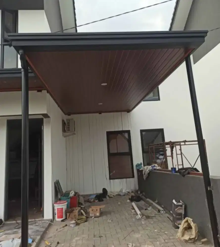 Kanopi plafon dan pagar