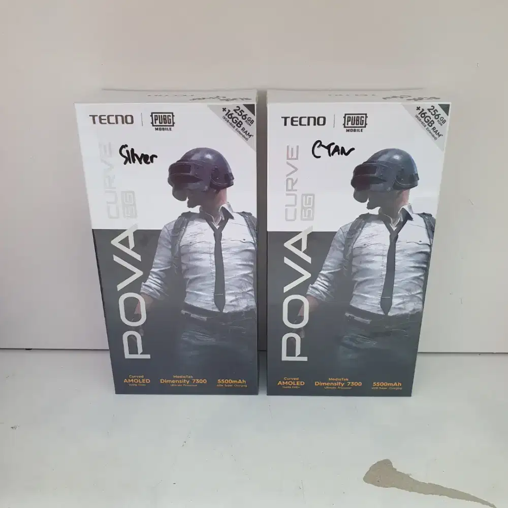 Tecno Pova Curve 5G 8/256GB New Garansi Resmi
