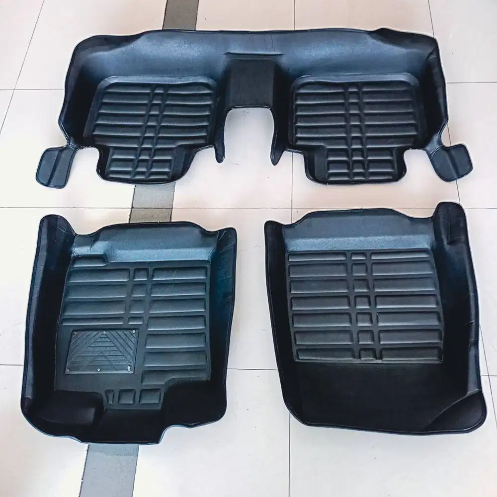 Karpet Mobil 5D Honda Accord 2018–2022 – Polos Hitam