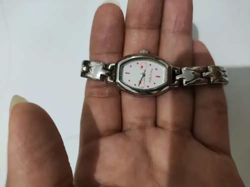 [Preloved] Jam Tangan Wanita Hello Kitty Dewasa