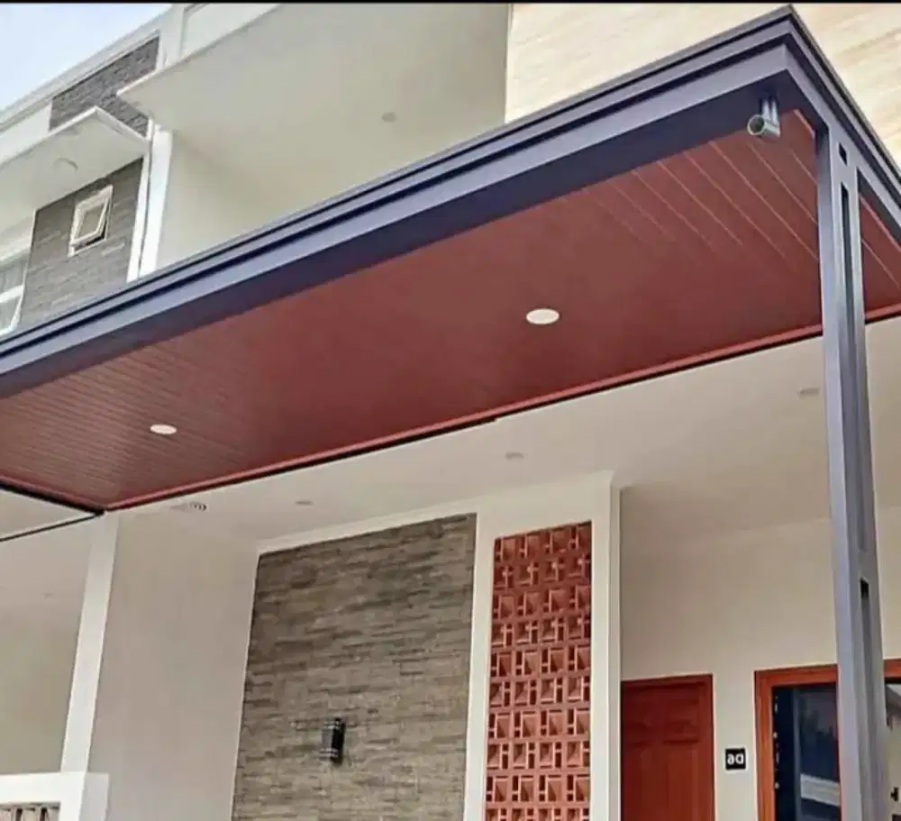 Kanopi plafon dan pagar