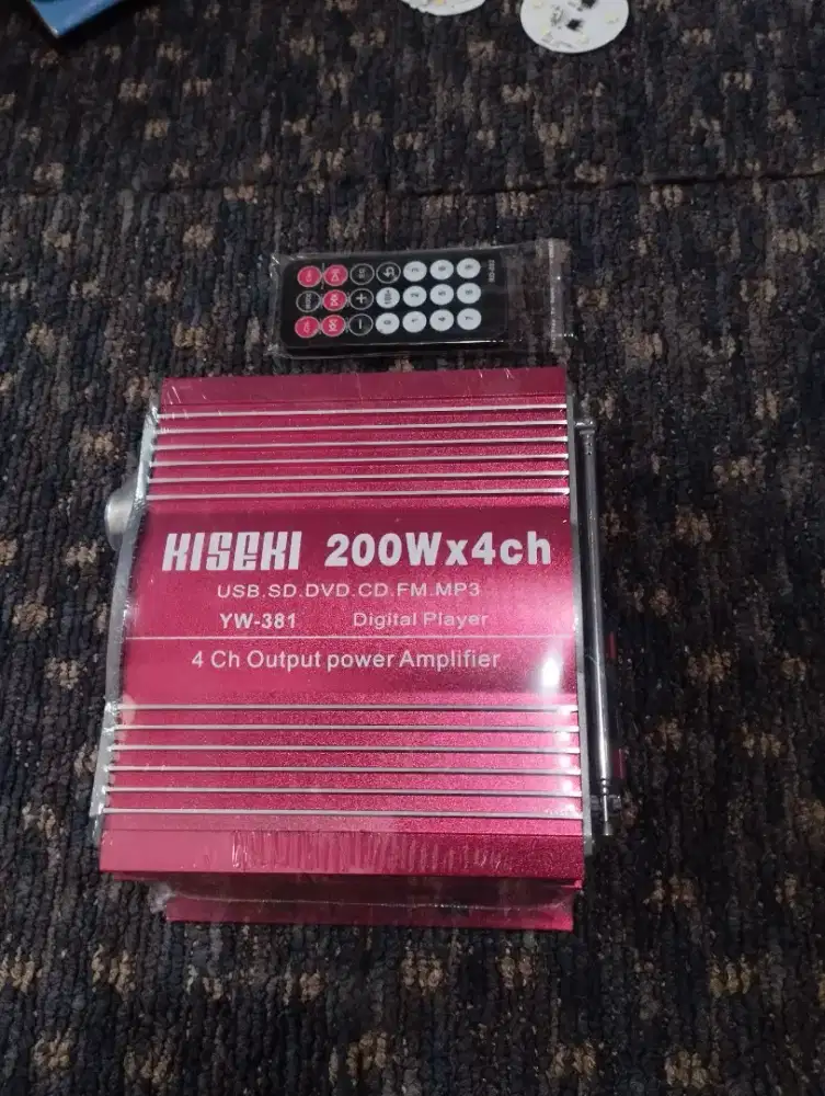 Amplifier 200w bluetooth usb