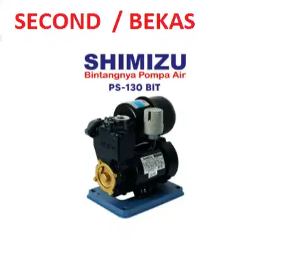 Shimizu PS-130 BIT  Pompa Air Otomatis  - BEKAS