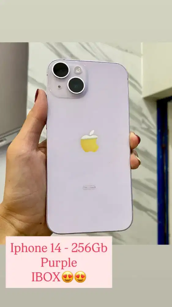 Iphone 14 256gb purple ibox