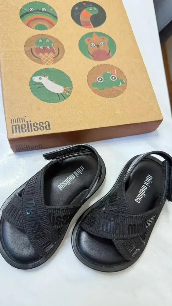 Mini Melissa M Lover Sandal Black