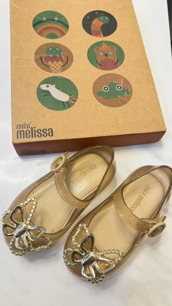 Mini Melissa With Love Fly BB Gold