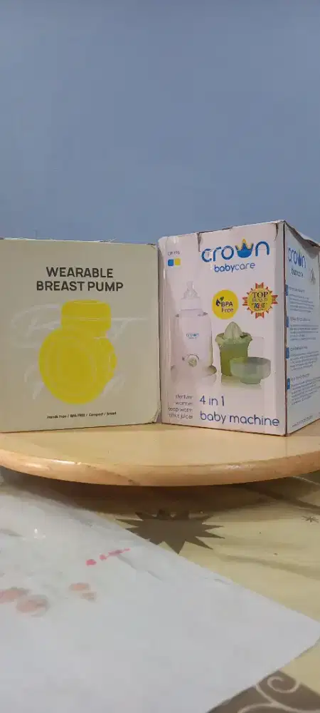 Baby machice & wearable breast pump