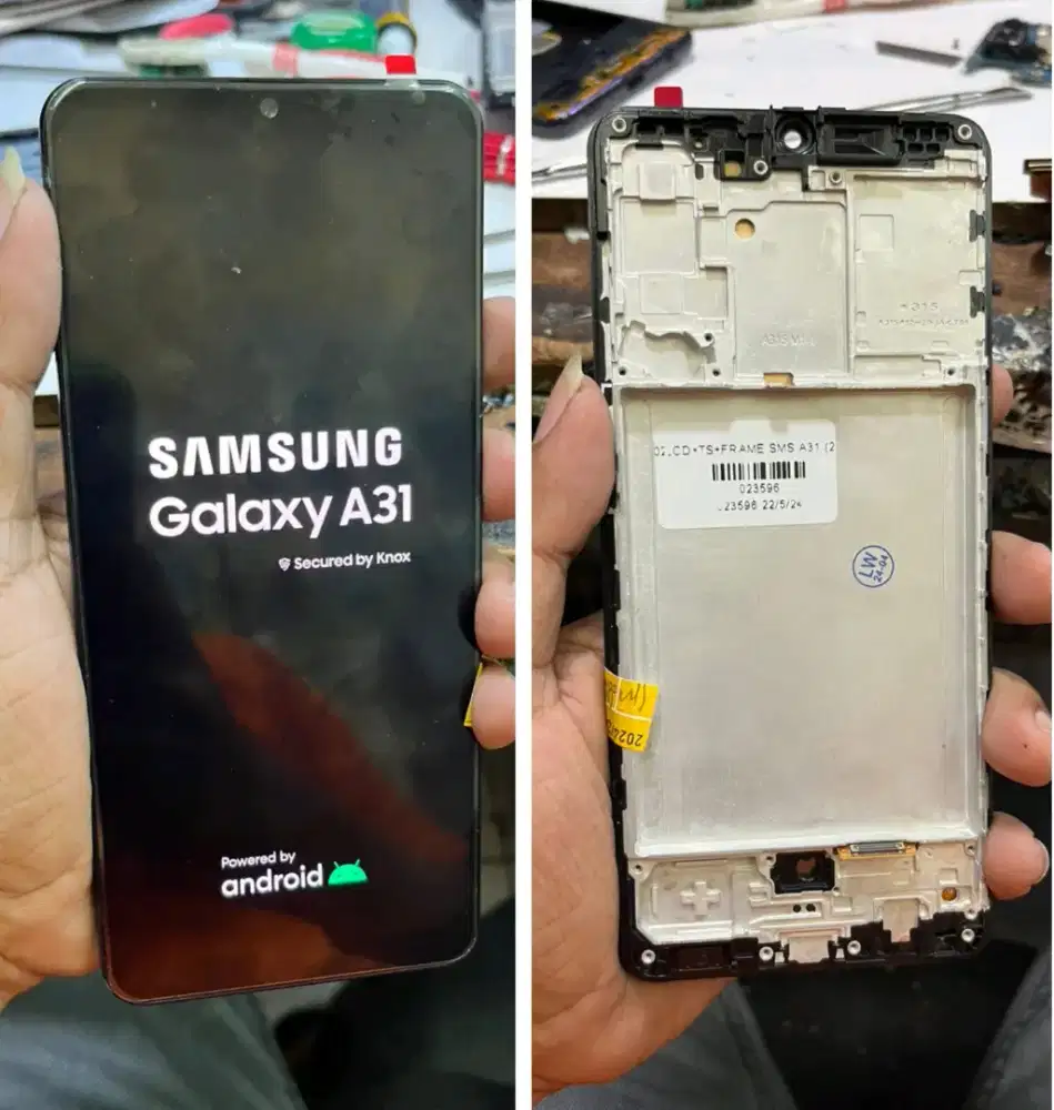 Lcd Samsung A31 OLED(Harga Plus Pasang)
