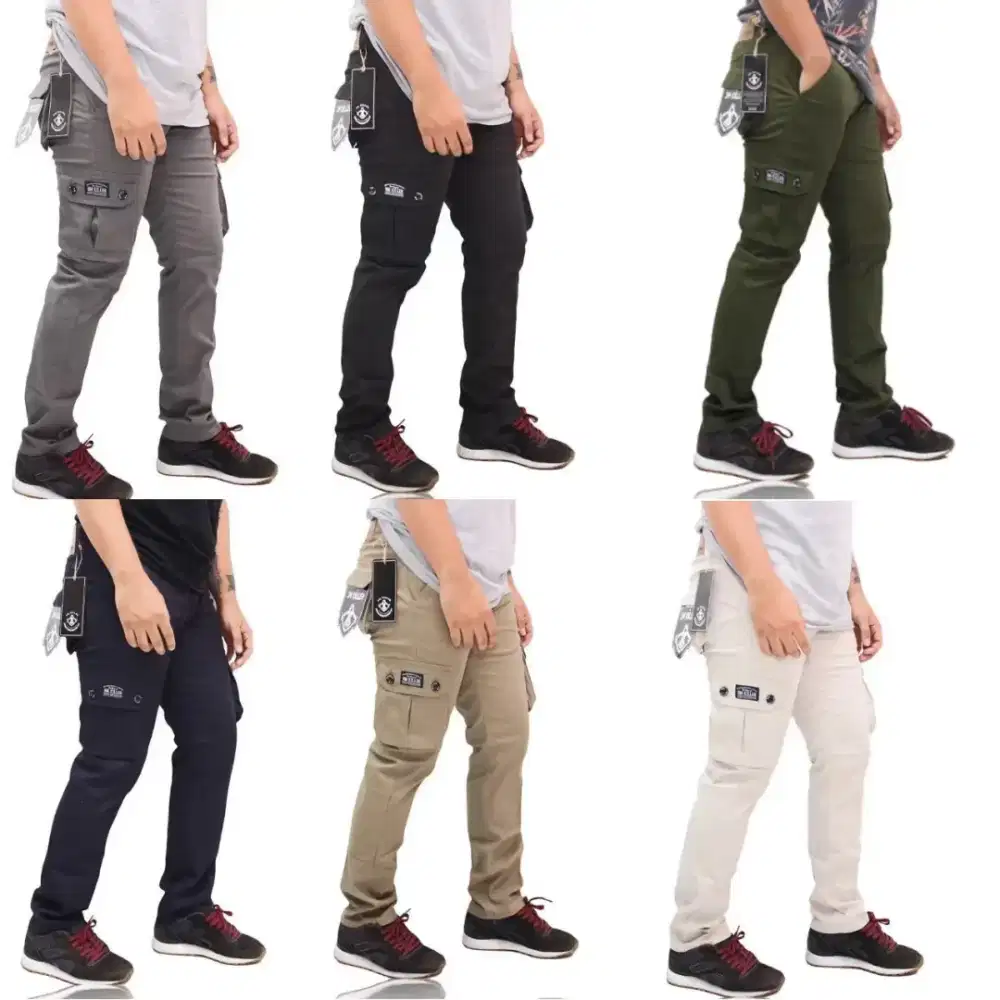 Celana Cargo Pria / Celana Army Cowok / Celana Baggy / Celana Skena