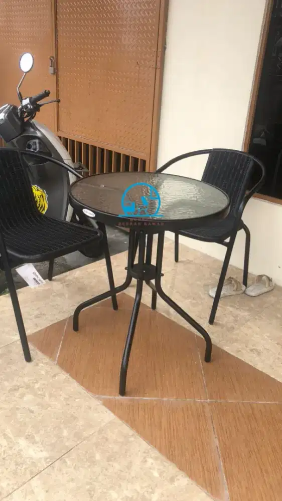 Promo set meja teras