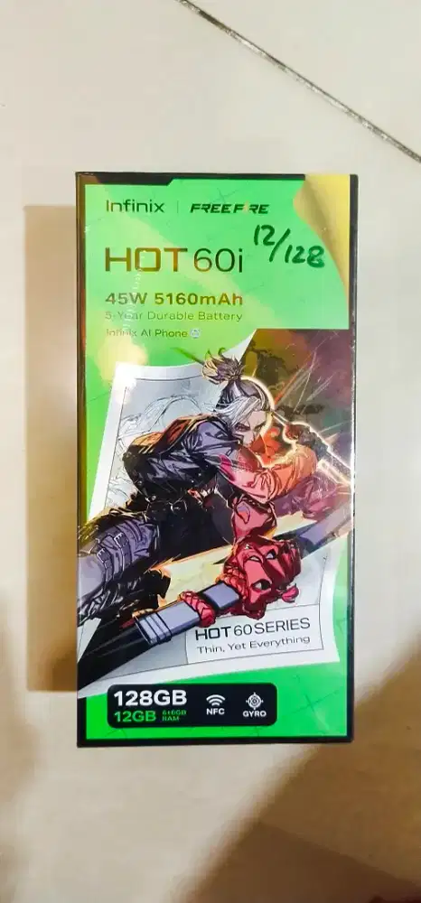 Infinix Hot 60i ram 6+6/128 Garansi Resmi