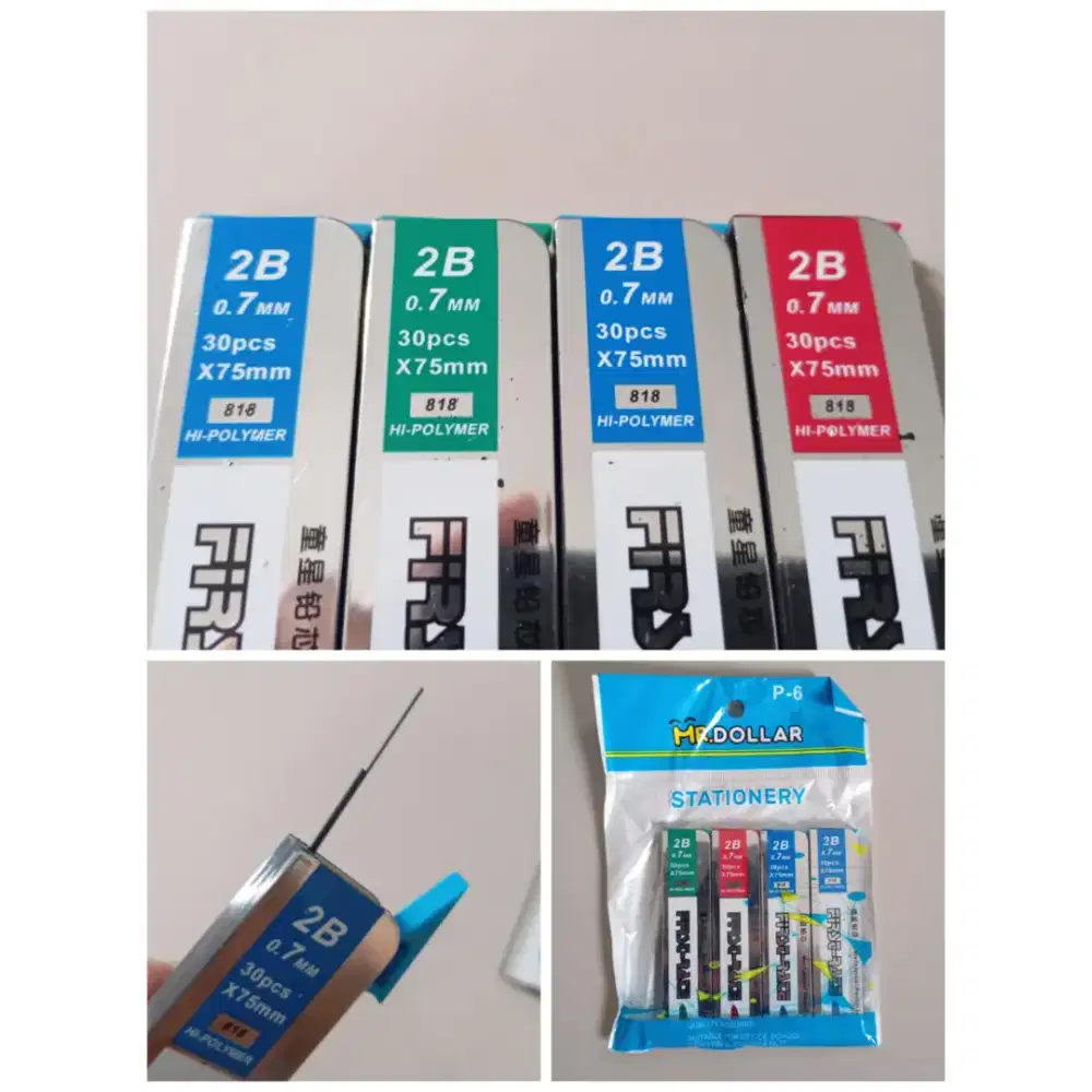 Isi Pensil Mechanic 2B Set