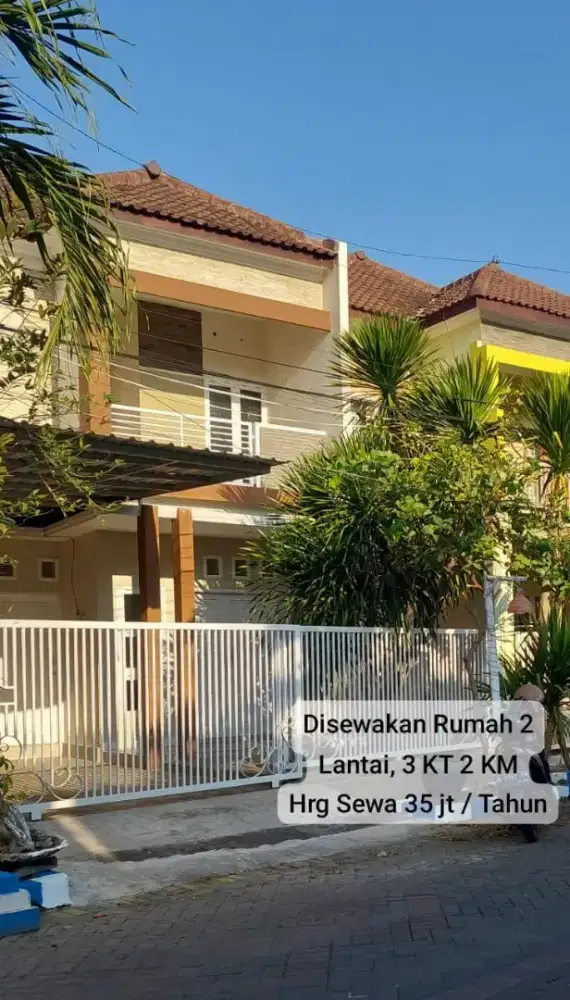 Rumah 2 Lantai Disewakan di Tengah Kota Probolinggo