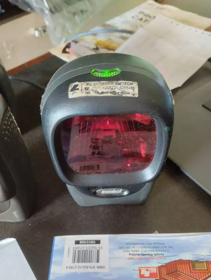 Barcode Scanner LS9208 Symbol OmniDirectional Laser Scaner Barcode+usb