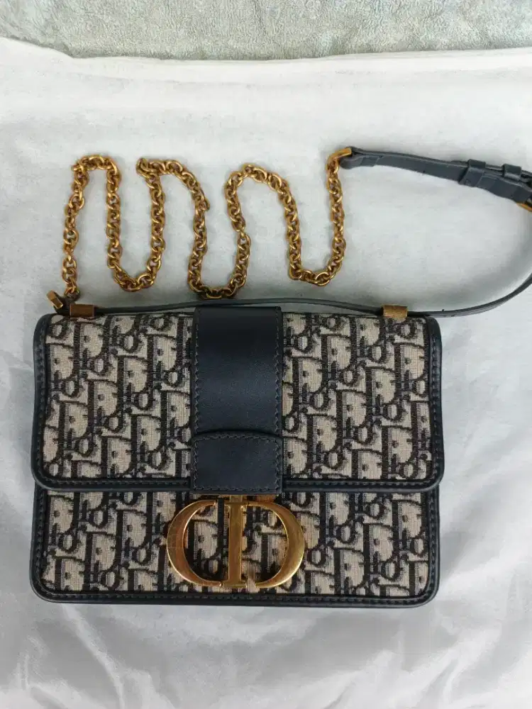 Dior 30montaigne oblique bag lady original preloved harga pas net