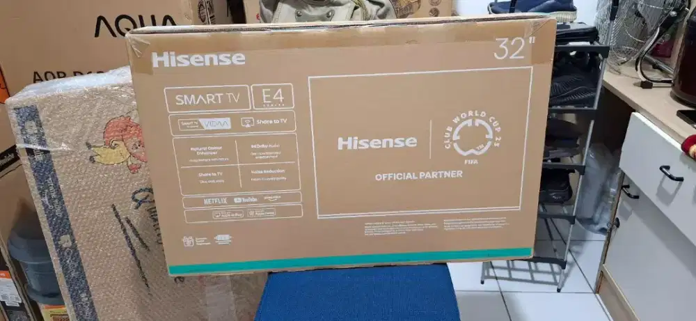 Tv coocaa smart 32 inc segel garansi resmi+pasang bracket