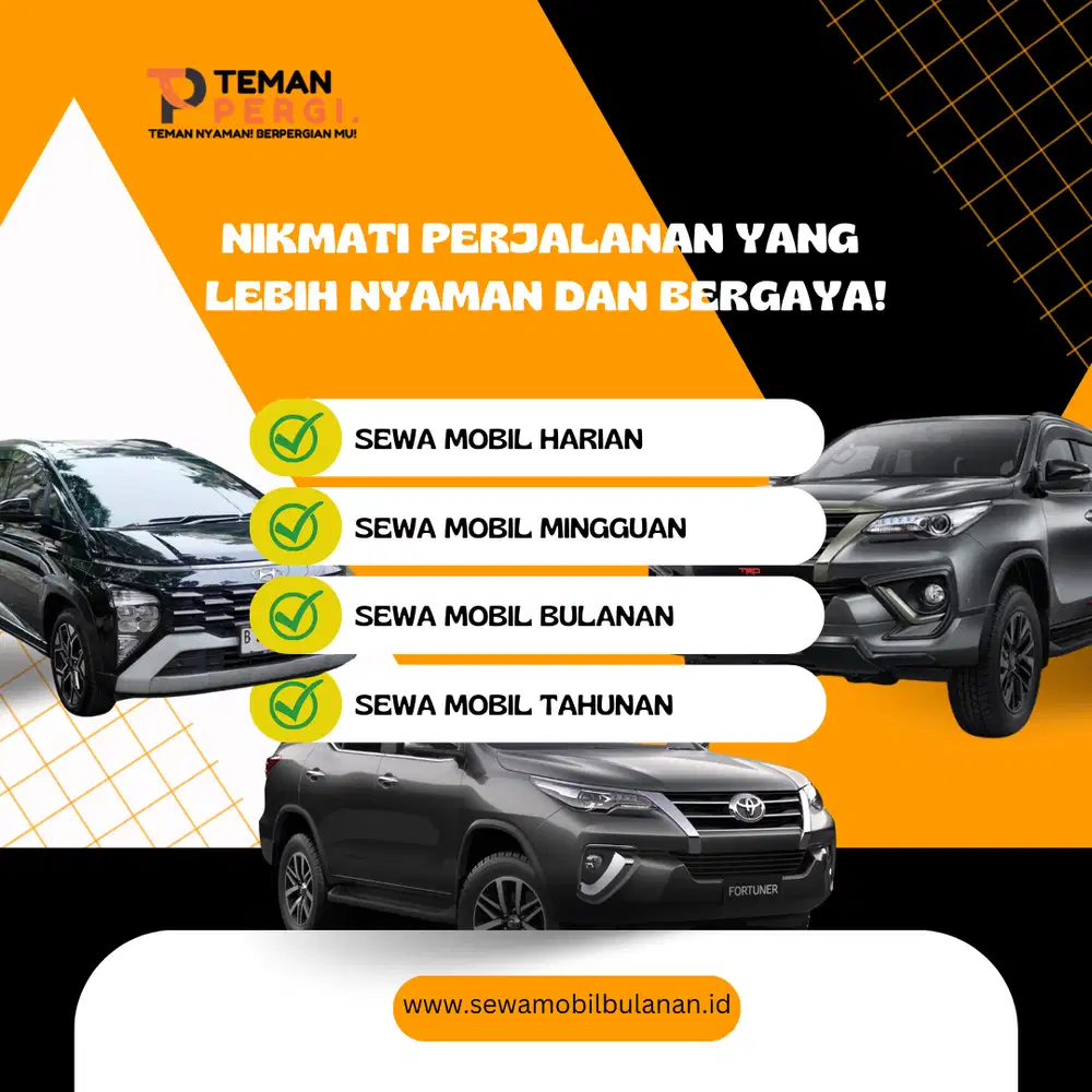 Sewa Mobil Bulanan Nyaman untuk Liburan, atau Bisnis Corporate anda!!