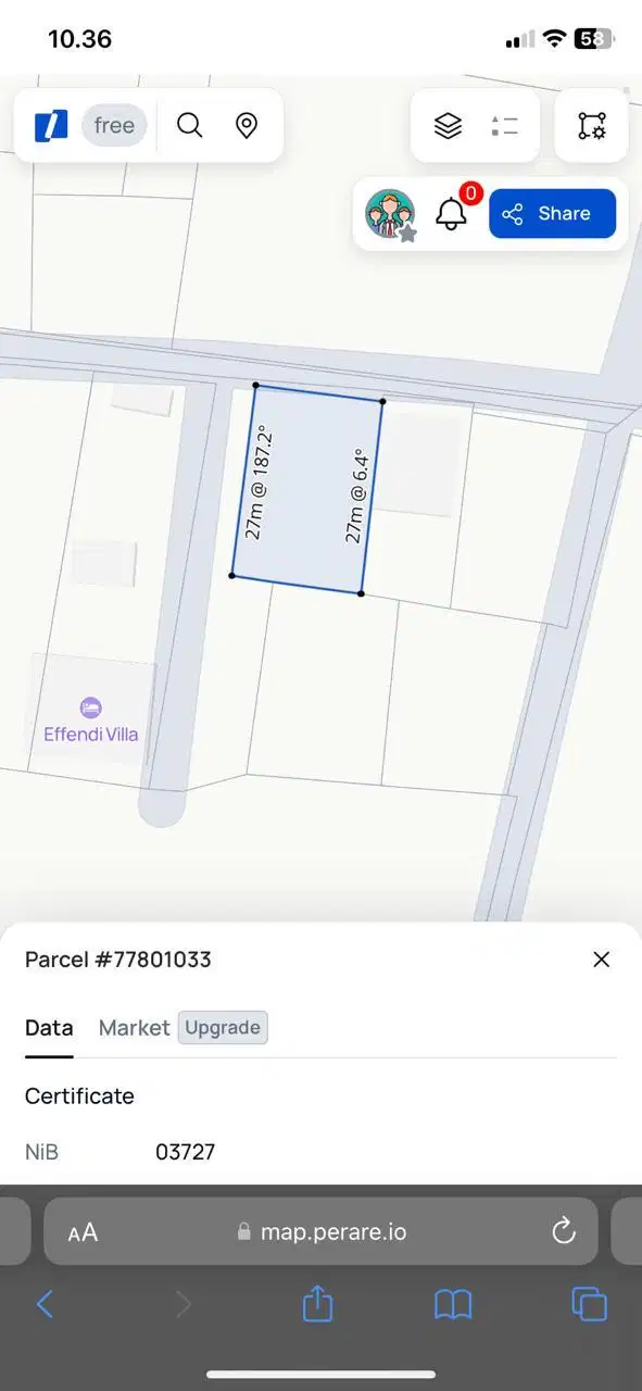 Dijual Tanah Murah Lokasi Strategis Jl Blong Bidadari, Puri Gading