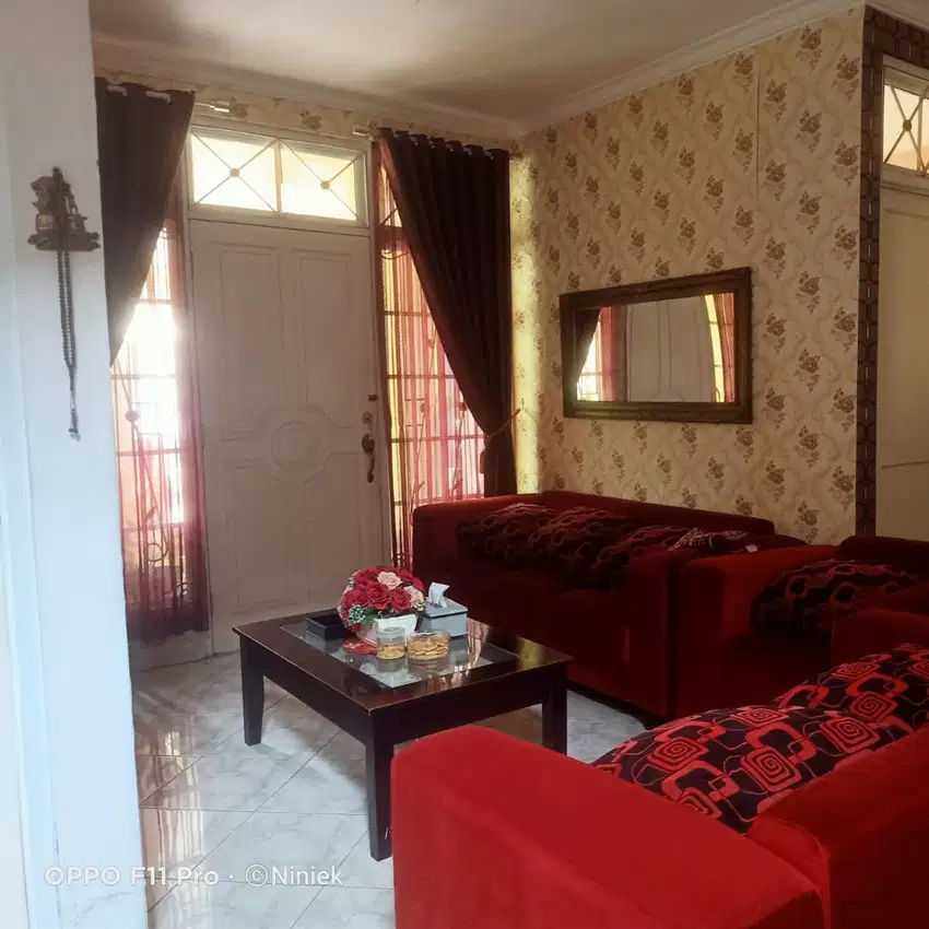 dijual cepat dan murah rumah di kotawisata cibubur clister depan