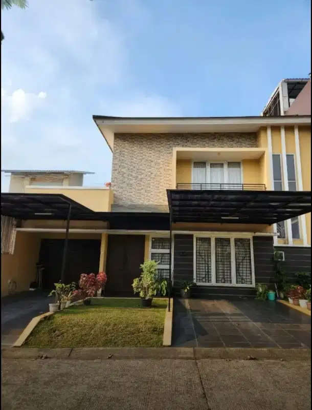rumah siap huni di cluster depan sentul city