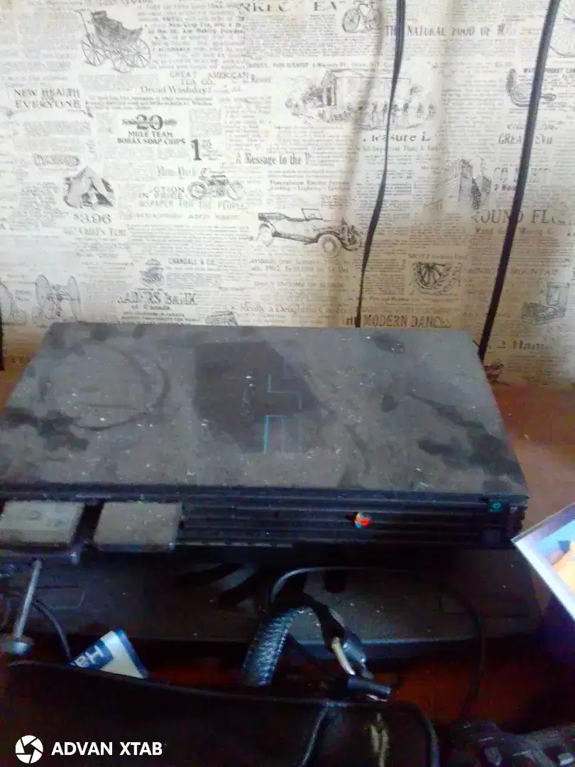 PS 2 with flashdisk game