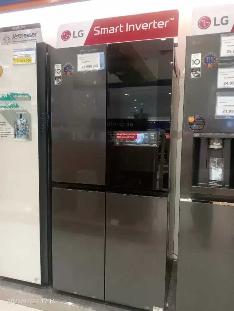 Kredit Kulkas merk LG Hanya dengan KTP