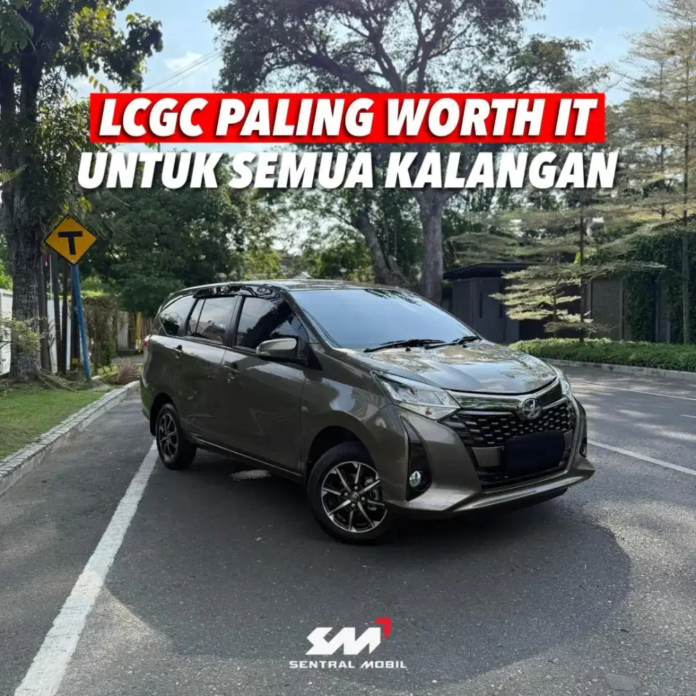 Odo 8xxx asli Toyota Calya 1.2 G MT Manual Coklat 2023