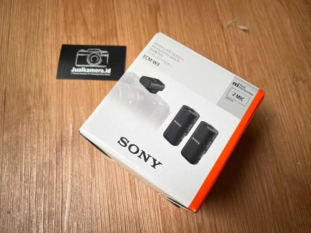 SONY ECM-W3 WIRELESS MICROPHONE BRAND NEW IN BOX SEGEL