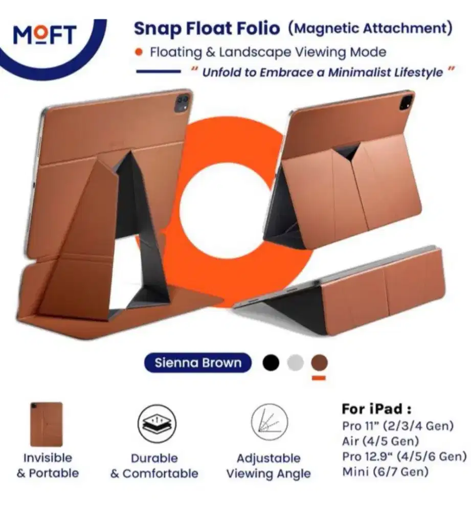 Case slim magnet luxury for ipad 11inch
