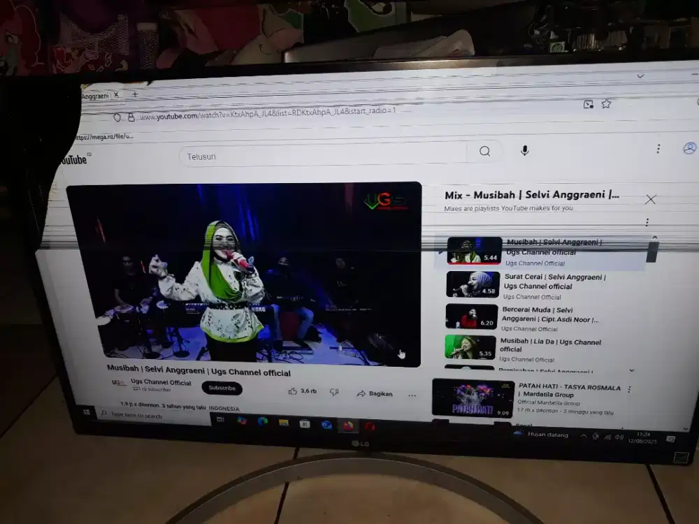 Monitor LG 27 inch apa adnya