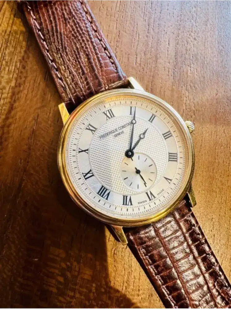 Frederique Constant Sub-Sec Slimline year 2015