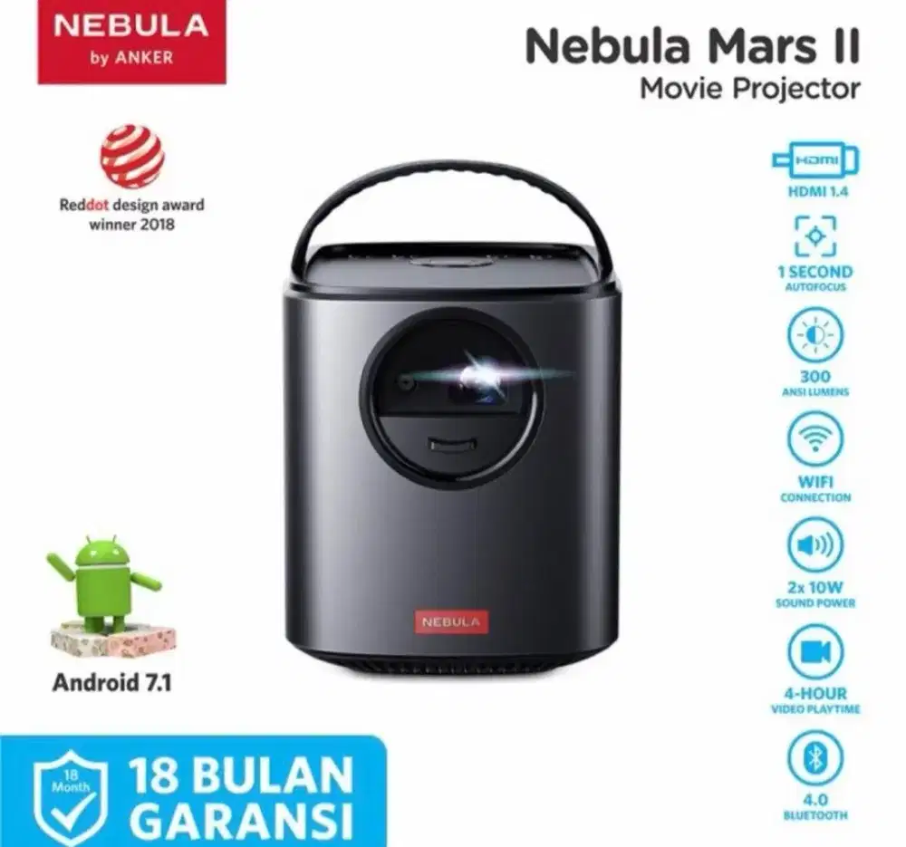Nebula mars 2  projector