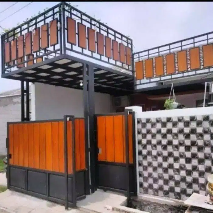 Pagar kanopi mezzanine tangga Murah