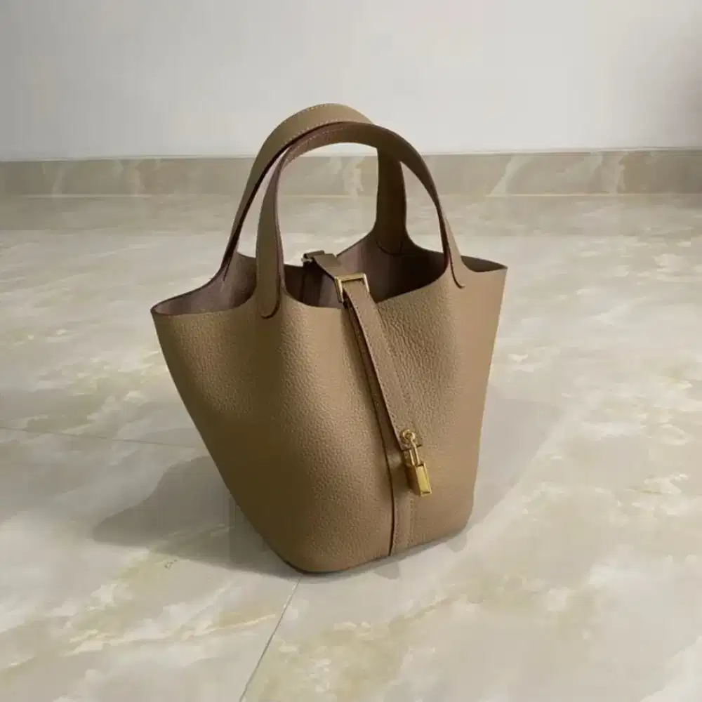 Picotin bag 18 leather no brand