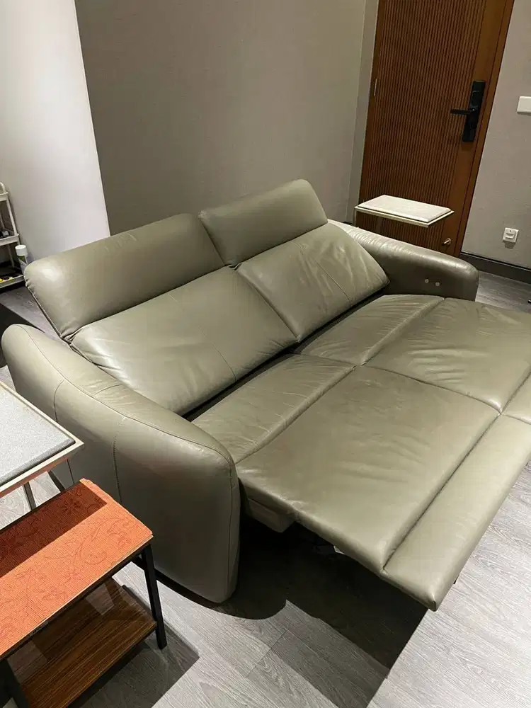 Sofa Kulit Elektrik CELLINI Recliner PENA 2-Seater Electric