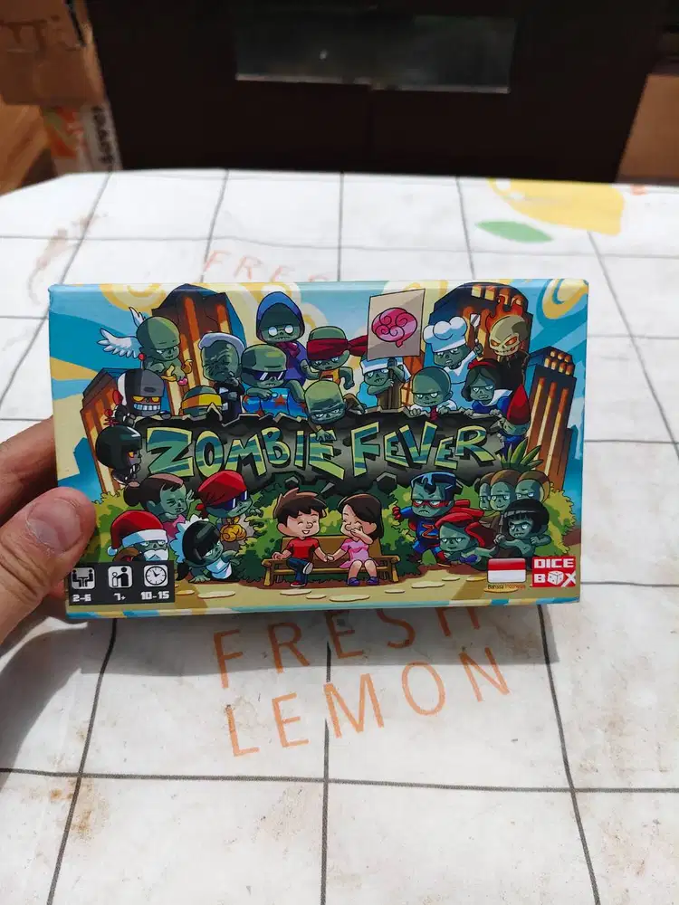Zombie Fever Boardgame Preloved