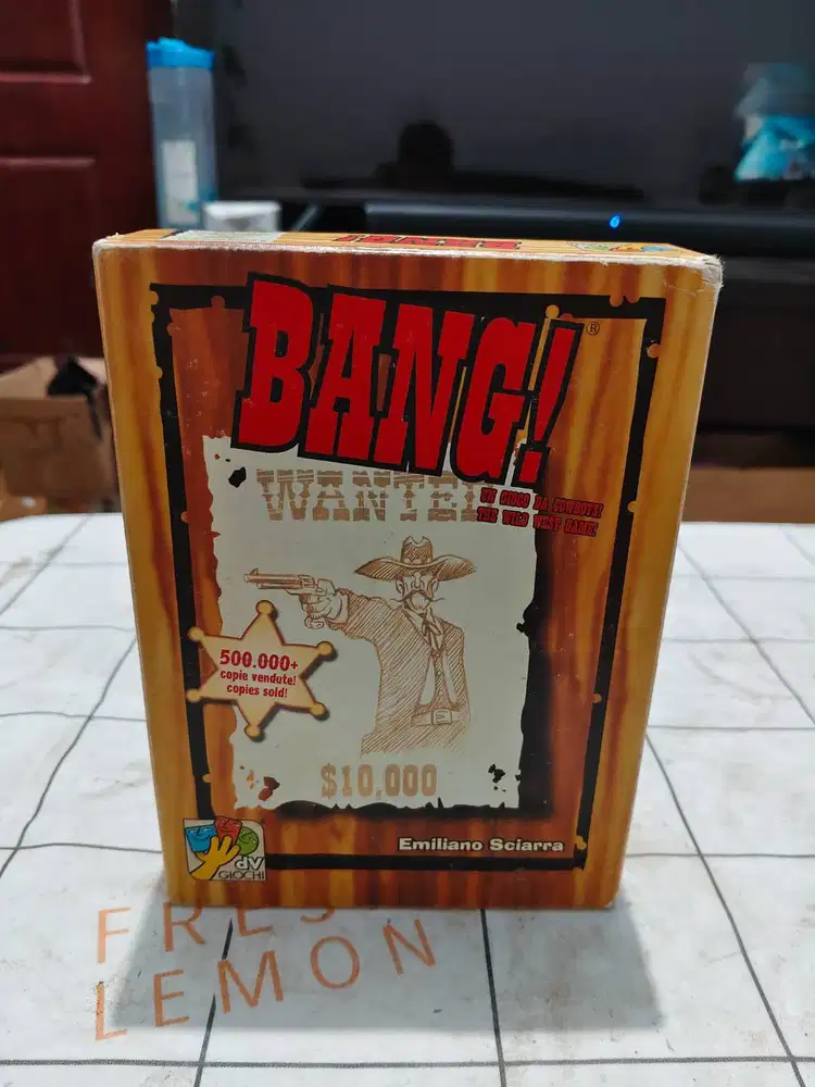 Bang Boardgame Original Preloved