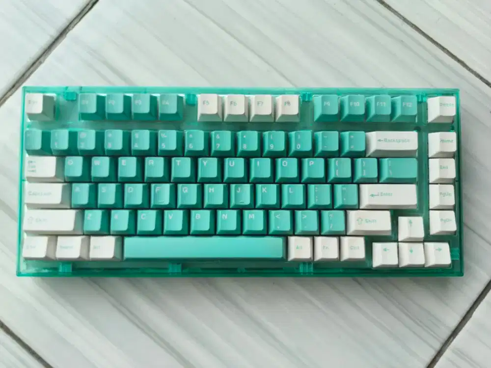 Keyboard DAXA M84X Ultimate White Mint
