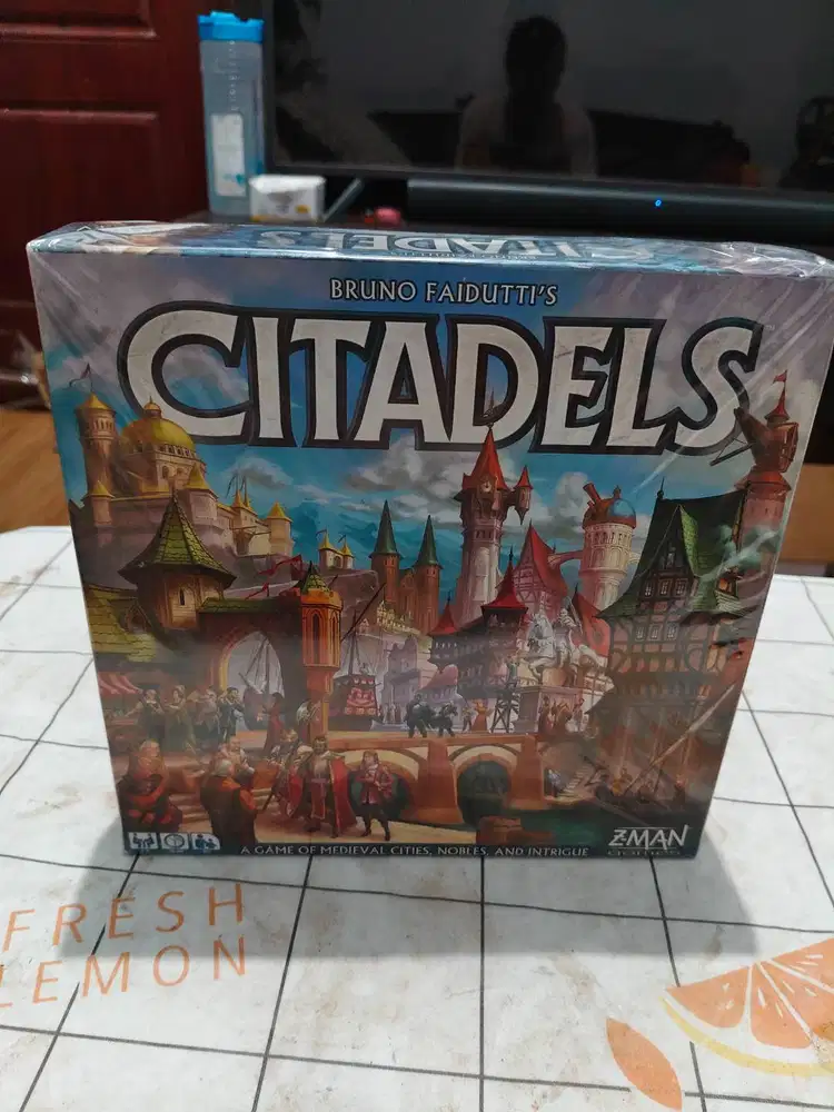 Citadels Boardgame Original Preloved