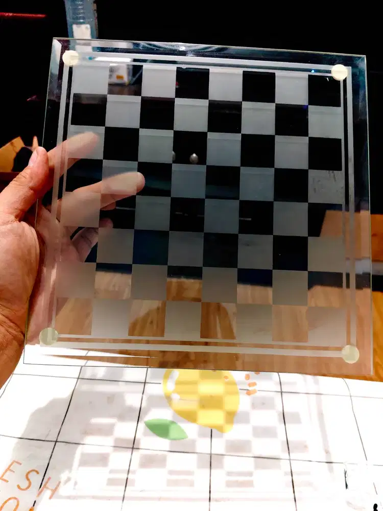 HANNSBRO Catur Gelas Kaca Premium