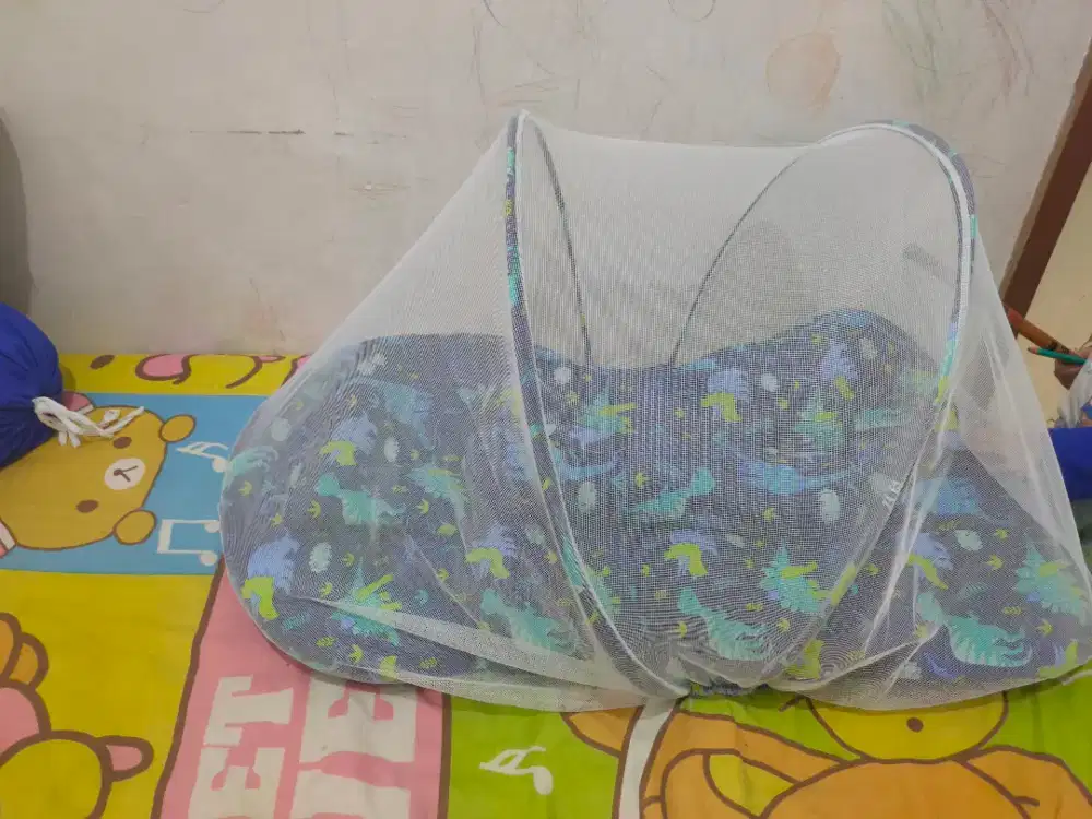 Kasur kelambu sett gambar dino