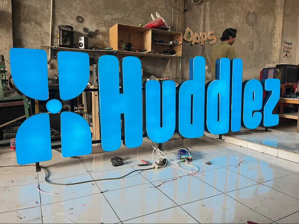 Reklame Huruf Timbul Neon Box Papan Nama Toko