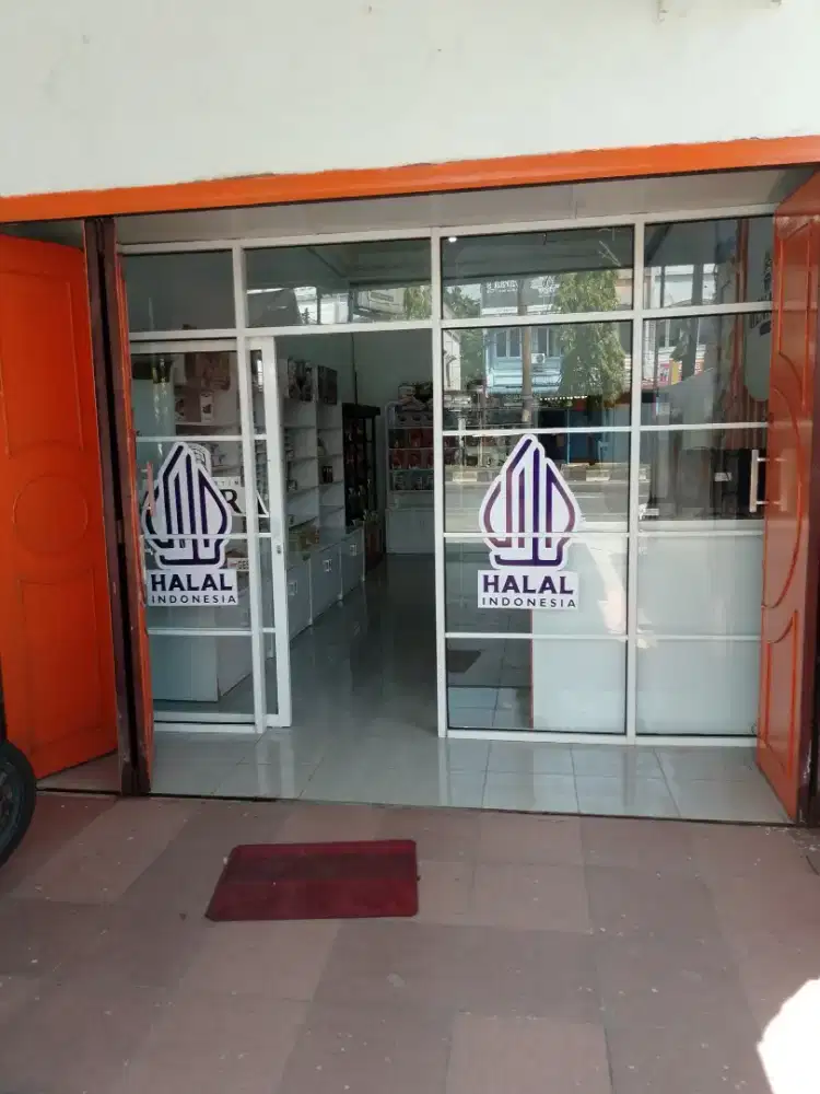 Pintu sekat partisi kaca