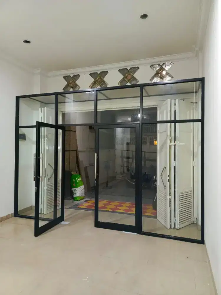 PINTU SEKAT KACA,JENDELA, PARTISI ALUMINIUM