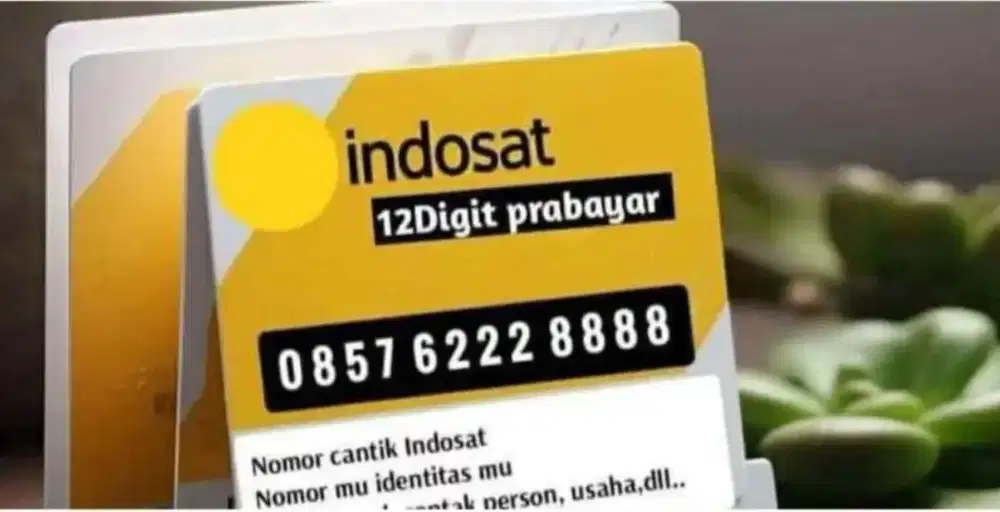Nomor Cantik Indosat Prabayar 8888