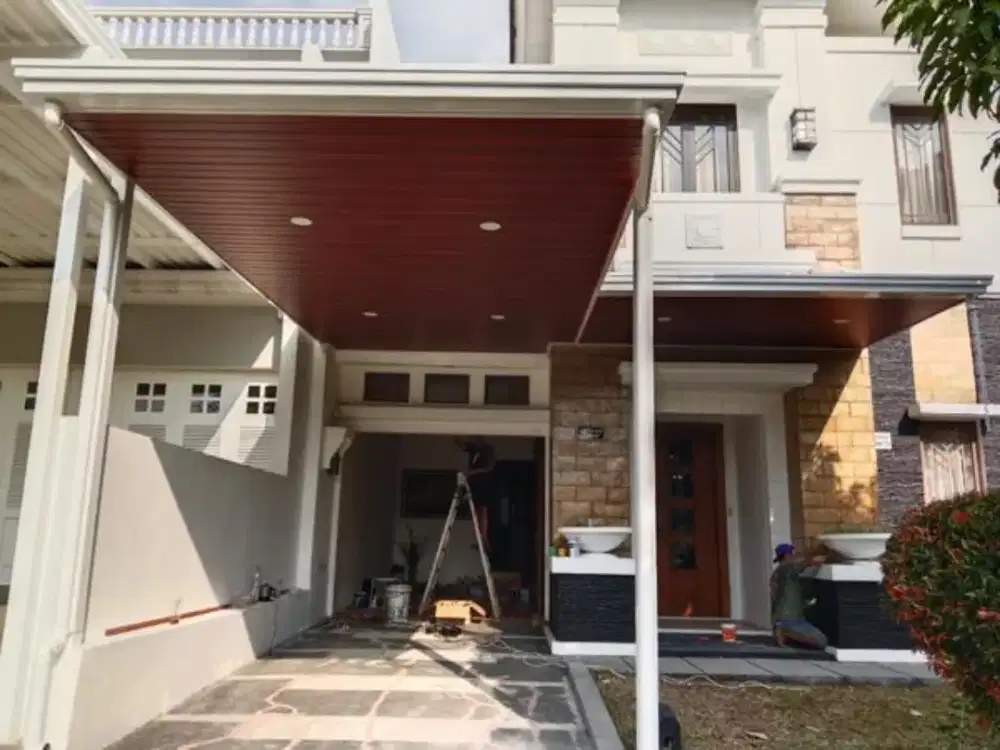 Kanopi Besi Hollow Galvanis Minimalis, Kanopi Cordoba, Kanopi